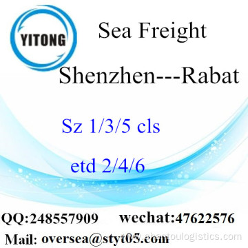 Shenzhen Port LCL Consolidation To Rabat